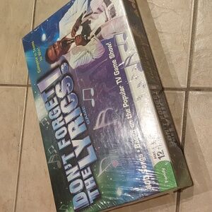 NEW Don't Forget The Lyrics Board Game Wayne Brady PARKER BROTHERS